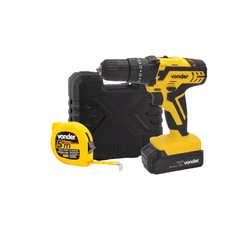 Parafusadeira Bateria 12V Com Impacto Vonder 60010... - FERTEK FERRAMENTAS