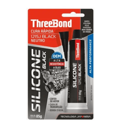 Silicone Cola de Motor 1215J Black 85Gr ThreeBond ... - FERTEK FERRAMENTAS
