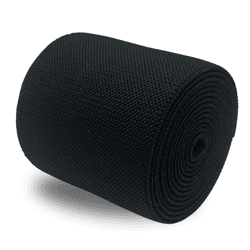 Elástico Munhequeira 80mm Preto - Elástico EPDF 8... - FILASTIC