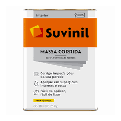 Suvinil massa corrida 25kg - FITZTINTAS