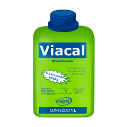 Viacal 1L - Aditivo Plast... - FITZTINTAS