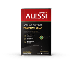 Alessi Acrilico Premium Superior Super Seda Branco 18L - FITZTINTAS