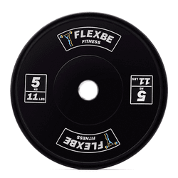 Anilha Olímpica Bumper Crossfit 5kg Flexbe Fitness - Flexbe Fitness
