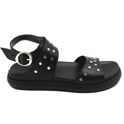 Papete Flatform Flor da Pele Floter Preto Conforto... - Flor da Pele Calçados Femininos