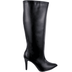 Bota Feminina Cano Alto Clássica 1712 Floter Preto - Flor da Pele Calçados Femininos