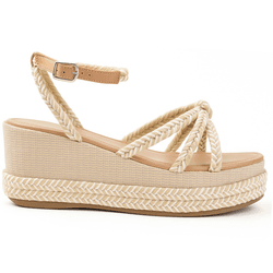 Sandália Feminina Anabela Plataforma Flor da Pele1... - Flor da Pele Calçados Femininos
