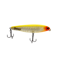 Isca Jackall Bonnie 85 Silent (sem rattlin) 8,5cm 9,1g Cor Bone Yellow - Focanapesca