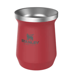 Cuia Térmica Stanley 236ml Matte Red - Ideal para chimarrão e tereré