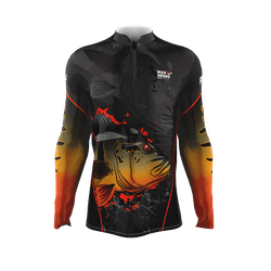 Camiseta Infantil Mar Negro Fishing Tucunaré Açú 2021 - Focanapesca