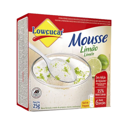 MOUSSE LOWÇUCAR SABOR LIMAO 25 G - PADRÃO FONZAR