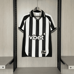 Camisa Botafogo Home I 25/26 - Preta e Branca - To... - Tailandesas Atacado