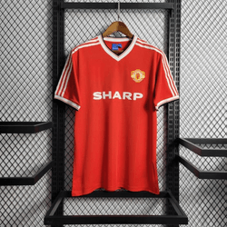 Camisa Manchester United Home I 1984/1985 - Retrô ... - Tailandesas Atacado
