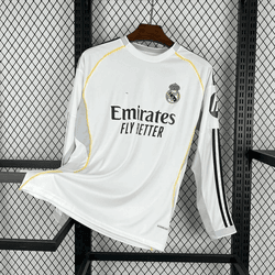 Camisa Manga Longa Real Madrid Home I 25/26 - Bran... - CATALOGO