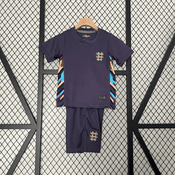 Conjunto Infantil Inglaterra Away 2024 - KIDS24250 - Tailandesas Atacado