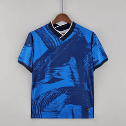 22/23 Brasil Classic Blue - Torcedor Masculina - 0... - Tailandesas Atacado