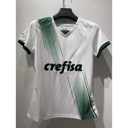 Camisa Palmeiras II Feminina - 23/24 - Branca - 65... - Tailandesas Atacado
