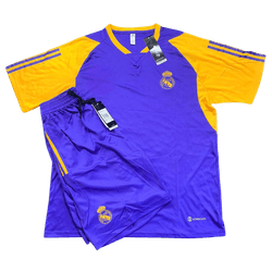 Conjunto Treino Camisa + Short Real Madrid 2023/24... - Tailandesas Atacado