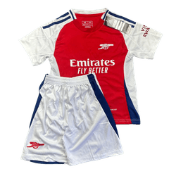 Conjunto Infantil Arsenal Home I 2024/25 - Vermelh... - FUTCAMISA