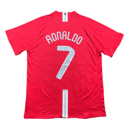 Camisa Retrô Manchester United Home I Cristiano Ro... - black nordeste
