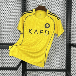 Camisa Al-Nassr Home I 25/26 - Amarela - Torcedor ... - Tailandesas Atacado