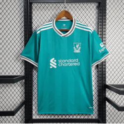 Camisa Liverpool Third III 25/26 - Verde - Torcedo... - FUTCAMISA