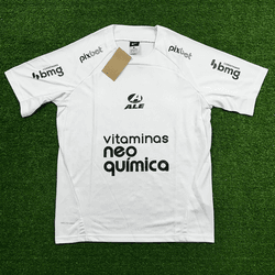 Camisa Corinthians CP Patrocínios 23/24 - Branca -... - Tailandesas Atacado