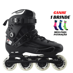 Patins Fila Freestyle Urban Nrk Pro All Black Abec7 - 359434... - 775 Franca