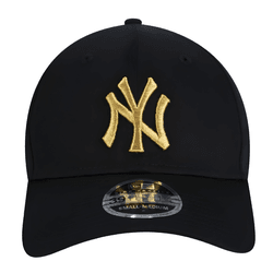 Boné 39THIRTY MLB New York Yankees Preto Dourado New Era - 6... - 775 Franca