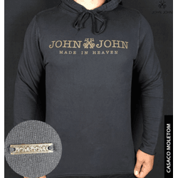 CASACO MOLETOM JOHN JOHN - 7083 - FRANCO OUTLET