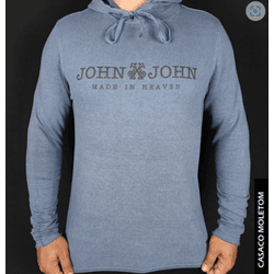 CASACO MOLETOM JOHN JOHN - 7081 - FRANCO OUTLET