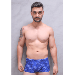 Sungão Frelith Estampado Coqueiros Azuis - ESTAMPA... - FRELITH