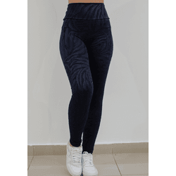 Legging Frelith Zebra com Bolso Invisível - PRETO - FRELITH