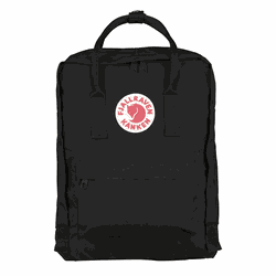 MOCHILA FJALLRAVEN KÅNKEN CLÁSSICA BLACK - 0304270... - FULL VINYL STORE