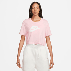 Camiseta Feminina Nike Sportswear Essential Rosa c... - FULL VINYL STORE