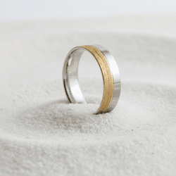 Par de Alianças Nexus - Nexus - Gerlu Joias