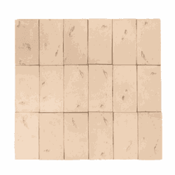 Rettangolo Terracota Beige - Plaza Revestimentos 