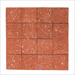 Quadratto Vulcano Rosso - Plaza Revestimentos 
