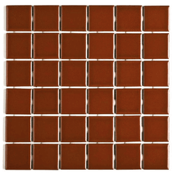 Pastilha de Porcelana 5x5 - Sg-8409 Rubi Caixa 1,4... - Plaza Revestimentos 