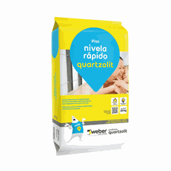 Argamassa Autonivelante Nivela Rápido Cinza 20kg Q... - Plaza Revestimentos 