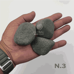 Seixo Cinza Fosco 20kg - Tam.3 - Plaza Revestimentos 