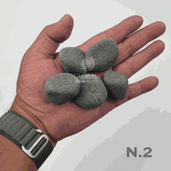 Seixo Cinza Fosco 20kg - Tam.2 - Plaza Revestimentos 
