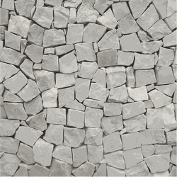 Pedra Portuguesa Repicada Branca - Plaza Revestimentos 