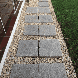 Pedra Miracema Cinza Irregular 47 x 47cm - Plaza Revestimentos 