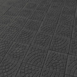 Piso Ladrilho Hidráulico Firenze Cinza 30,7x30,7cm... - Plaza Revestimentos 