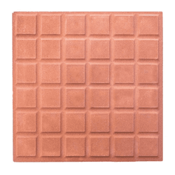 Piso Ladrilho Hidráulico 36 Quadros Vermelho 30,7X... - Plaza Revestimentos 