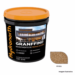 Textura Pedras Naturais Granffino - Areia - 20kg - Plaza Revestimentos 