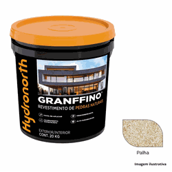 Textura Pedras Naturais Granffino - Palha - 20kg - Plaza Revestimentos 