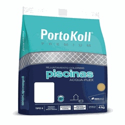 Rejunte Piscina Acqua-flex Branco Brilhante 4kg Po... - Plaza Revestimentos 