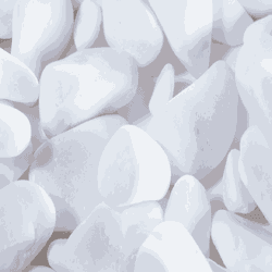 Pedra branca seixo n4 - 20kg - Plaza Revestimentos 