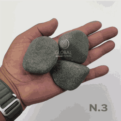 Seixo Cinza Fosco 20kg - Tam.3 - PEDRAS BRASIL